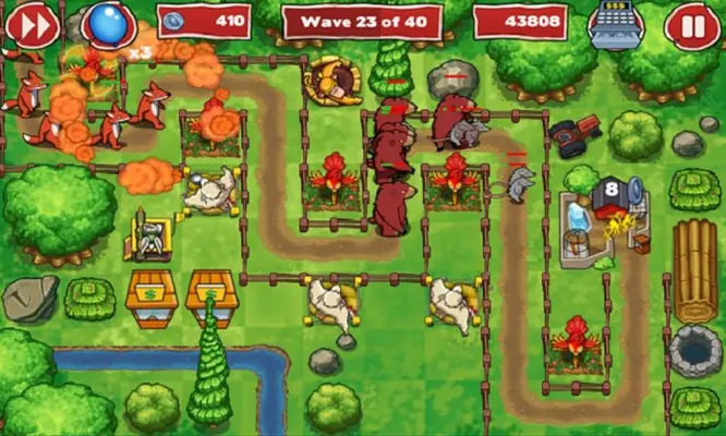 Zoo Defenders android App screenshot 2